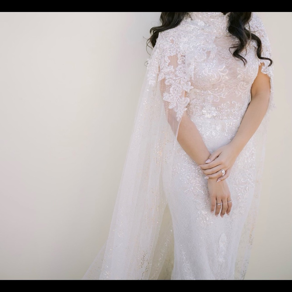 Ines Di Santo wedding dress.